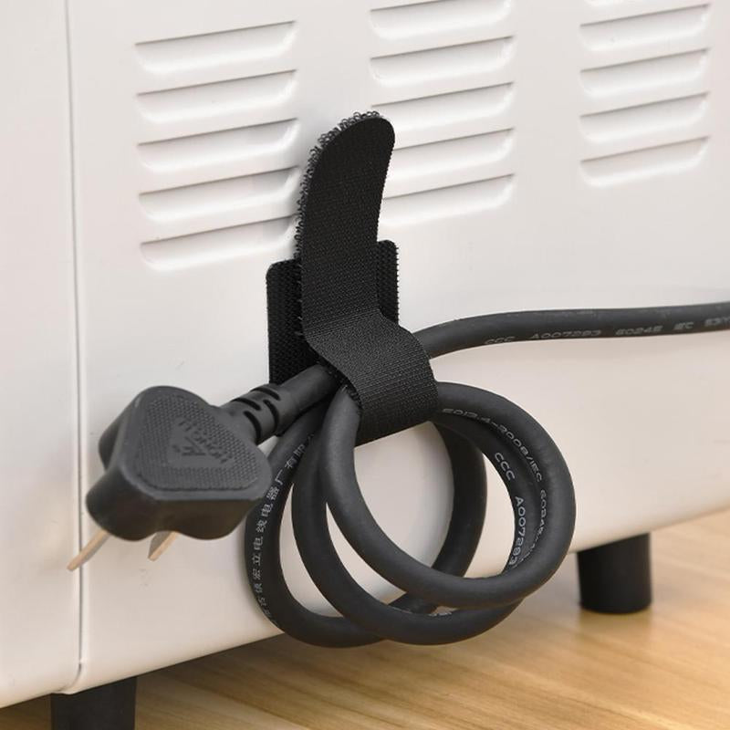 10Pcs Cable Organizing Straps, Electric Wire Velcro