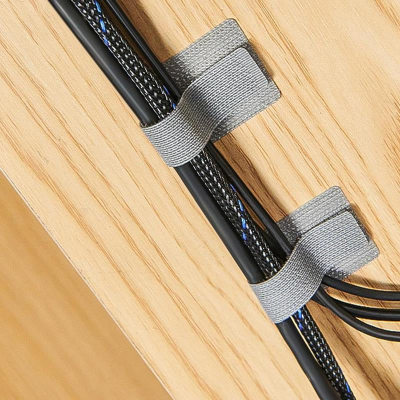 10Pcs Cable Organizing Straps, Electric Wire Velcro