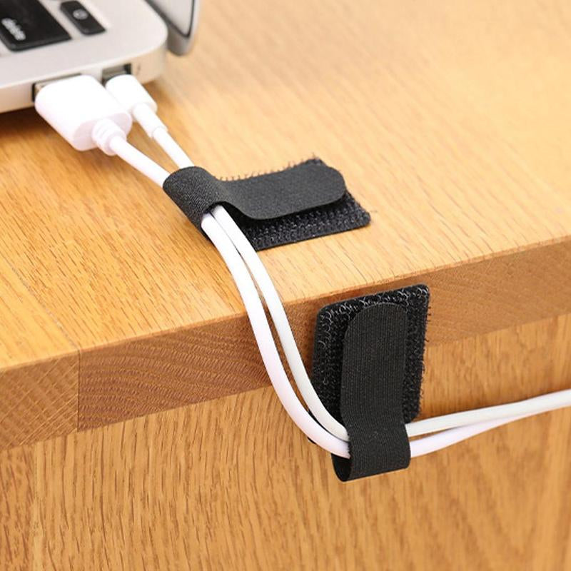 10Pcs Cable Organizing Straps, Electric Wire Velcro