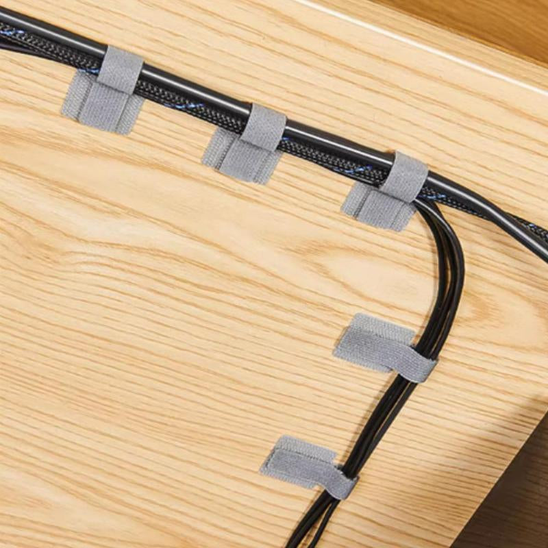 10Pcs Cable Organizing Straps, Electric Wire Velcro