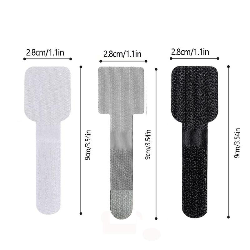 10Pcs Cable Organizing Straps, Electric Wire Velcro