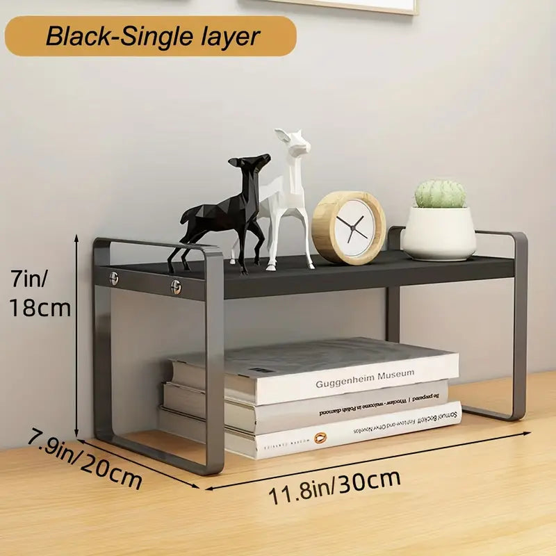 Space Saving Shelf Organizer for Desk