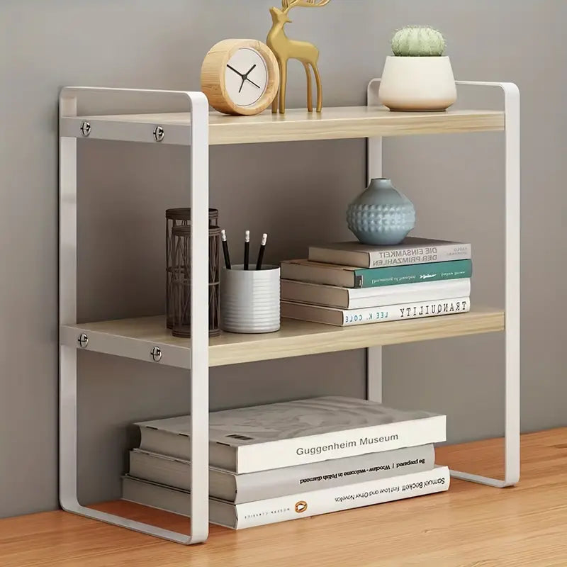 Space Saving Shelf Organizer for Desk