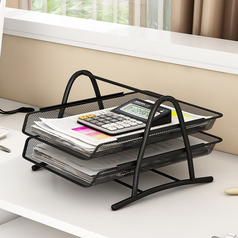 Metal Storage Rack for Office with Multi-Layer Design