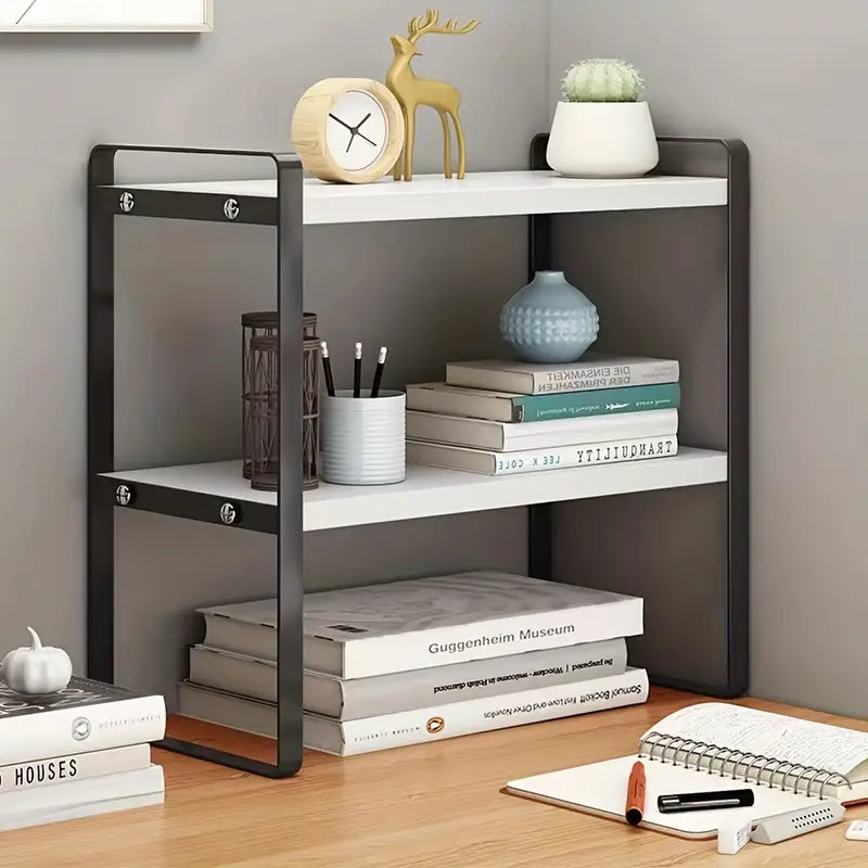 Space Saving Shelf Organizer for Desk